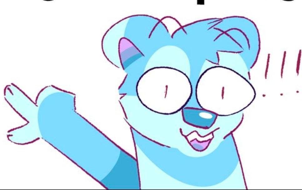 Hockley Blue - Hockley Draws's artwork of Rakali, the MFMM Mascot