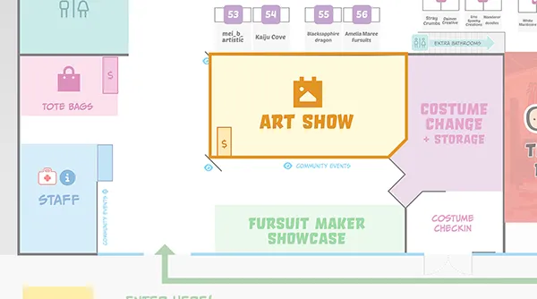 Artshow location